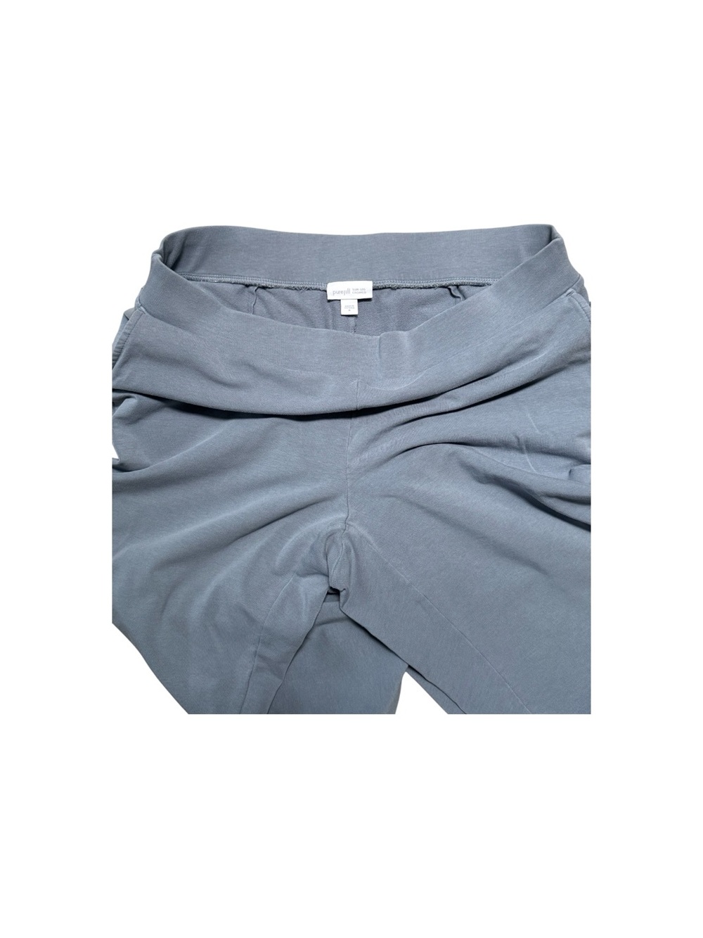J.Jill Pure Jill Slim-Leg Cropped Pants | Dusty Blue | Size Medium - Picture 6 of 6